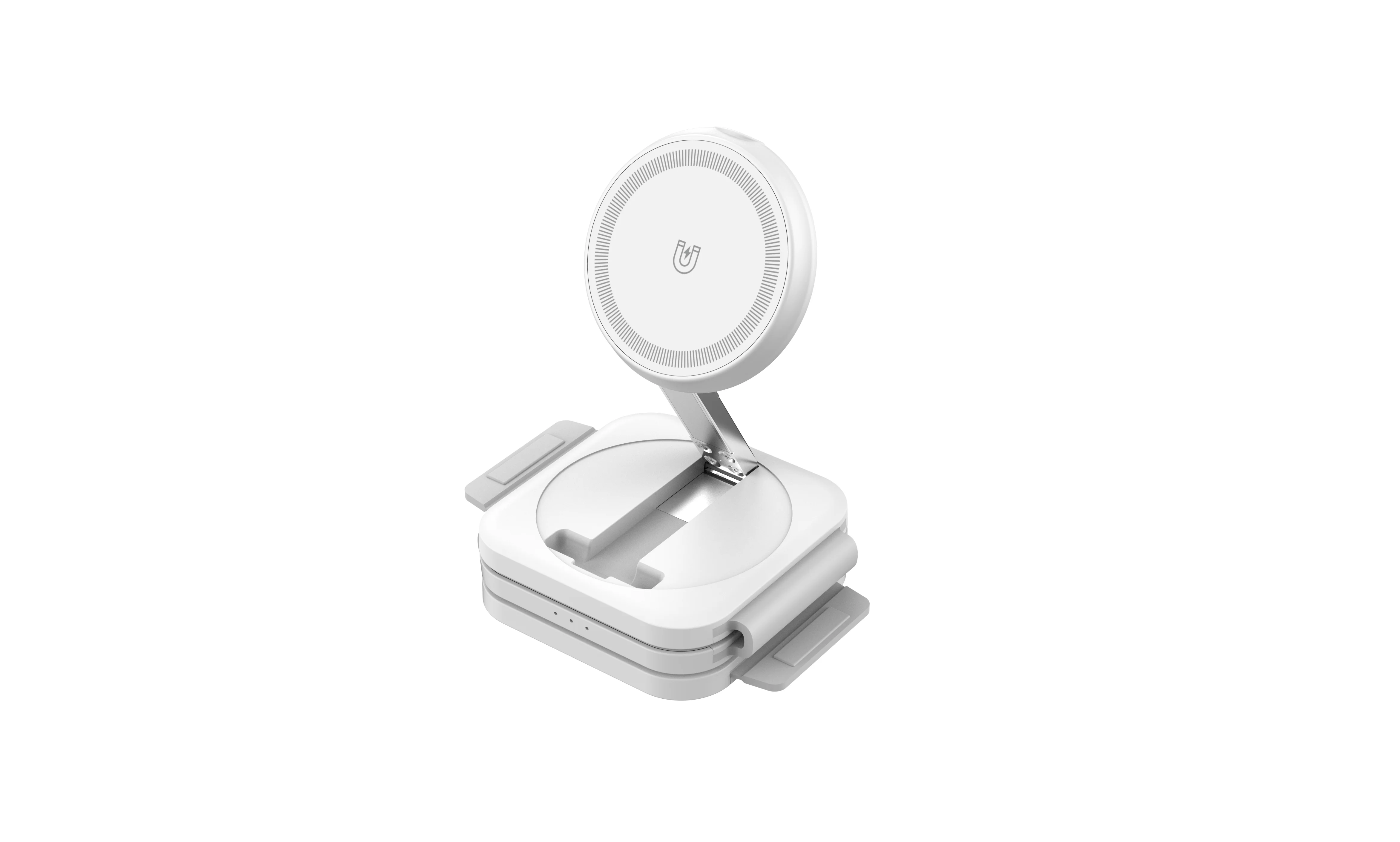 Estação de Carregamento Sem Fio Magnética Dobrável 3 em 1 15W – Modelo H21