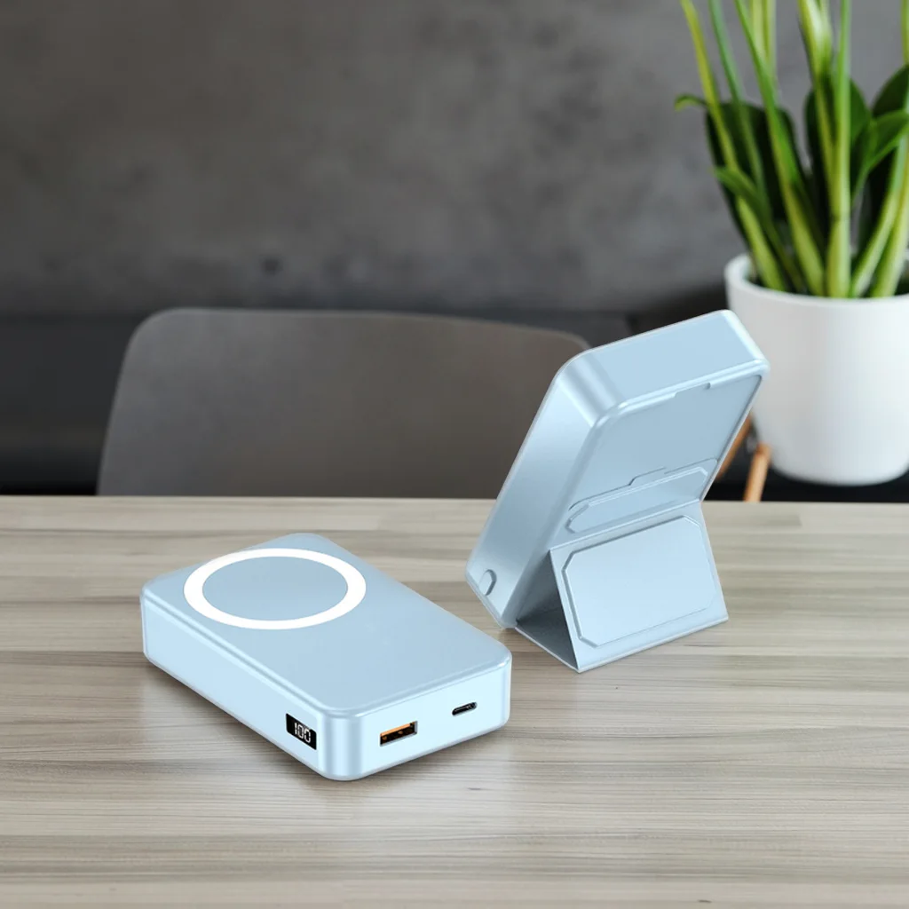 20000mAh Magnetic Quick Charge Power Bank with Wireless Output