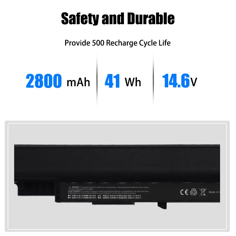 HS04 41Wh 14.6V Batería de Repuesto de Iones de Litio para HP 807956-001 807957-001 807612-421 807611-421 para Portátil Notebook